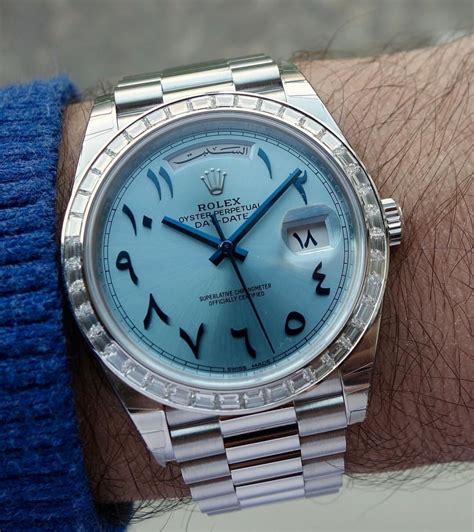 rolex arabic day date